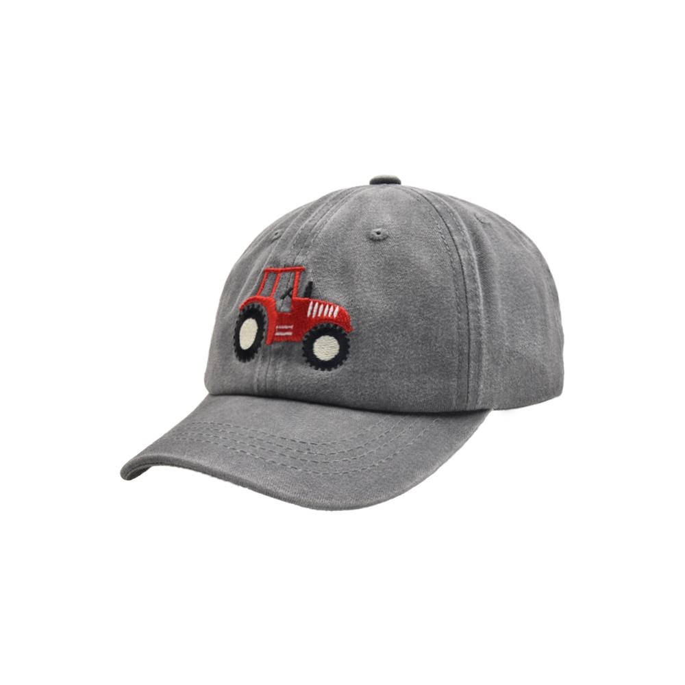 Kids Baseball Cap Fashion Tractor Embroidered Spring Summer Sunscreen Caps for Boys Girls Casual Hat for 3-8 Years Kids Gifts