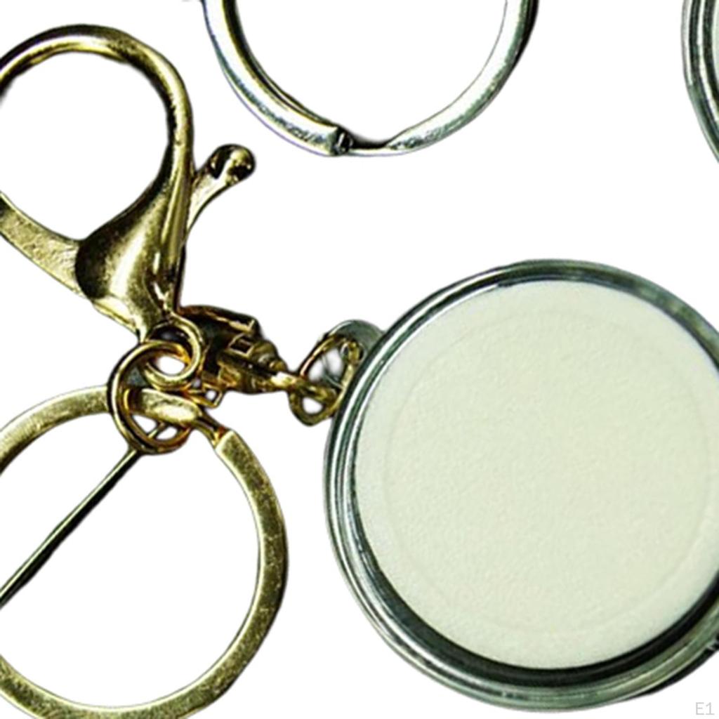 5x Coin Holder Keychain, Key Chains Decor Ornaments for Room Birthday Gifts