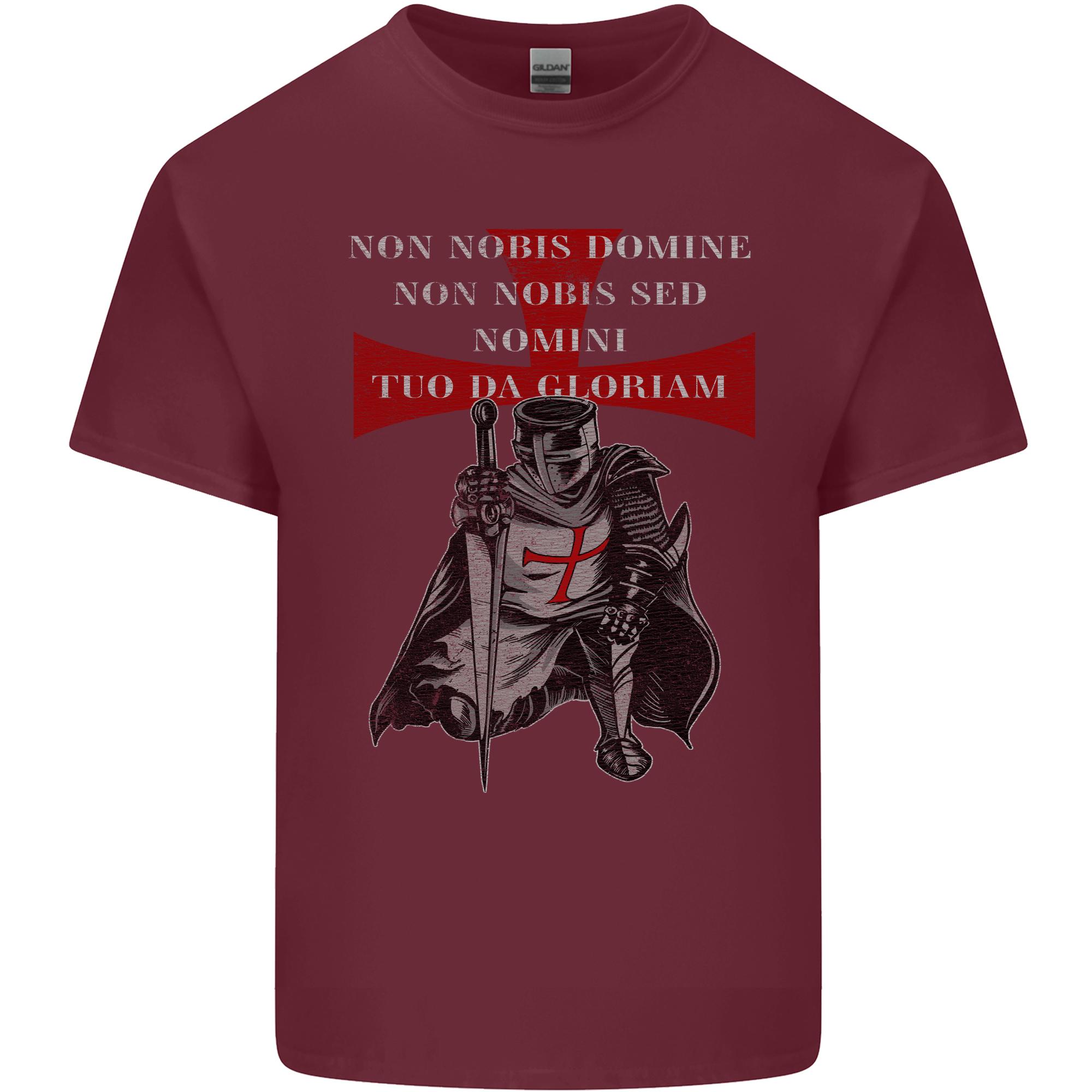 Knights Templar Prayer St Georges Day Unisexs Light Cotton TShirt S