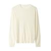 Crew Neck Commuter Pullover Wool Sweater Women's Autumn and Winter Loose Versatile Warm Knitted Top
