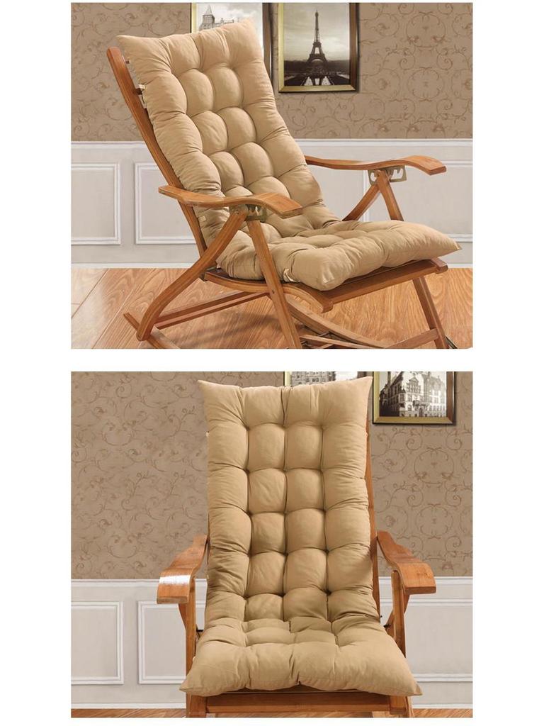 Four Seasons Living Room Rattan Rocking Chair Recliner Cushion - Single Cushion, Free Home Shipping