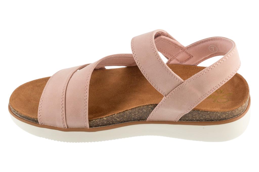 Skechers Podniesiony Komfort, Damskie różowe sandały