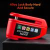 Motorrad-Fahrradschloss mit Alarm, Sicherheitsvorhängeschloss, Scheibenschloss aus Aluminiumlegierung, Diebstahlsicherung, Seilschloss, Motorradzubehör