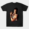 Men Black Print T-shirt Die Hard 1 No-Cut Transfer Paper Print Cotton Tshirt
