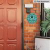 2D Flat, "Welcome To Hope You Like Dog Hair" Round Metal Logo - Durable, Easy To Hang Ornament for Bedroom, Kitchen, Dining Room and Bar - Perfect