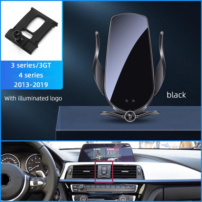 For Bmw X1 X2 X3 X4 X5 X6 X7 2 3 5 7 Series Wireless Charging Magnetic Car Phone Holder Base Charger Auto Accessories For iPhone