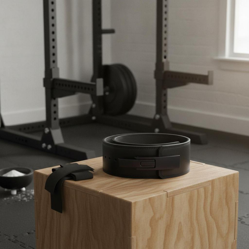 Adjustable Fitness Support Belt with Metal Buckle Secure Fit