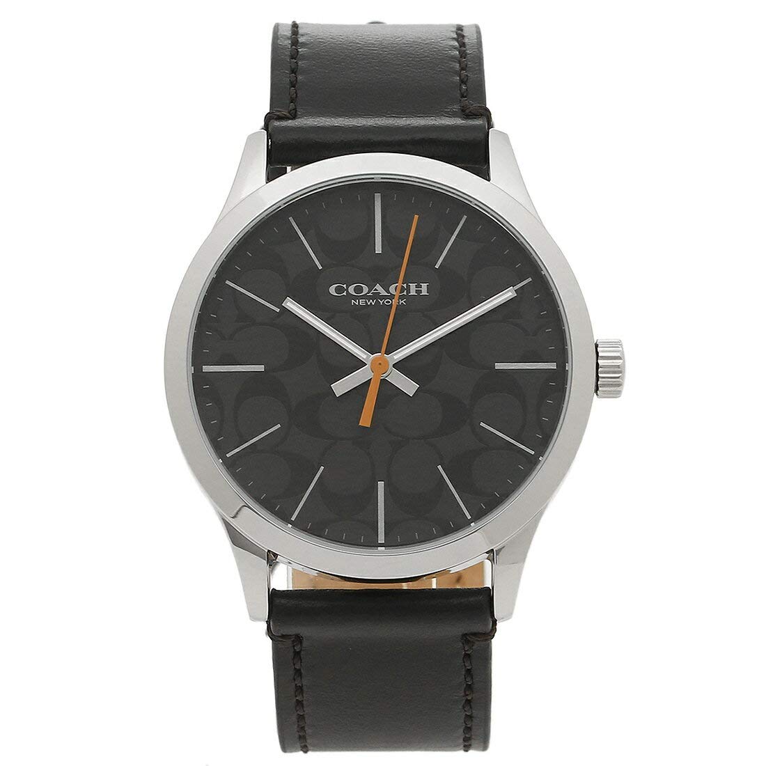 

[Coach] Wristwatch Outlet Men s COACH W1584 BLK Black [Parallel Import]