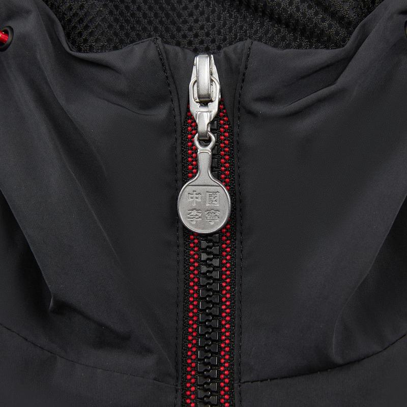 Li Ning Color Block Loose Hooded Windbreaker Men outerwear AFDWF63-3