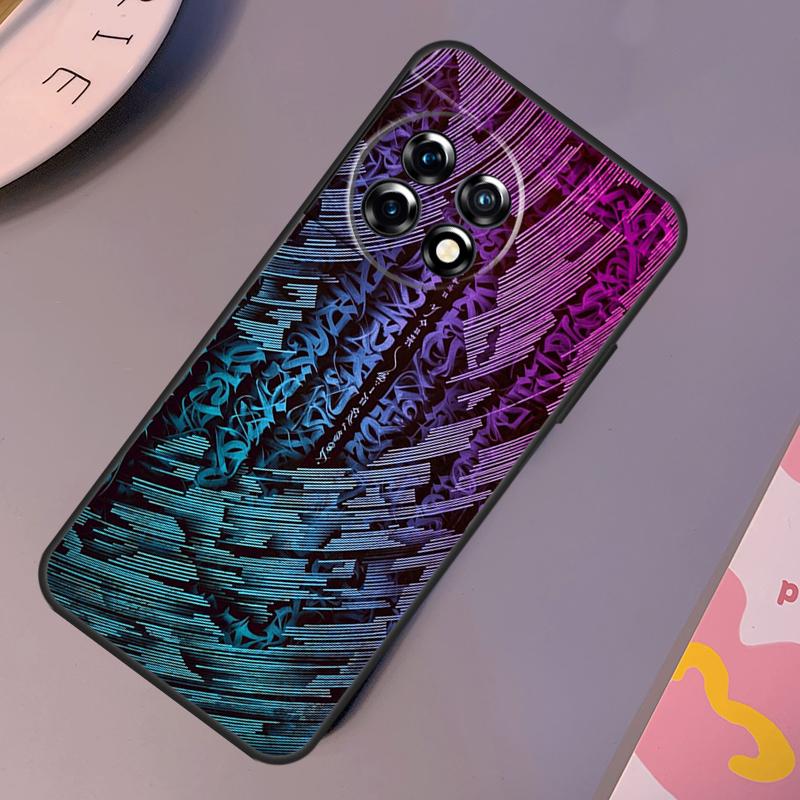 Pokras Lampas Art Graffiti Case For OnePlus 12 11 9 10 Pro 9RT 10T 10R 12R OnePlus Nord CE 2 3 Lite 2T N10 N20 Cover