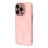 For iPhone 16 Pro Back Cover Compatible with MagSafe WANLONFENG QB1 Series PC TPU Shockproof Phone Case