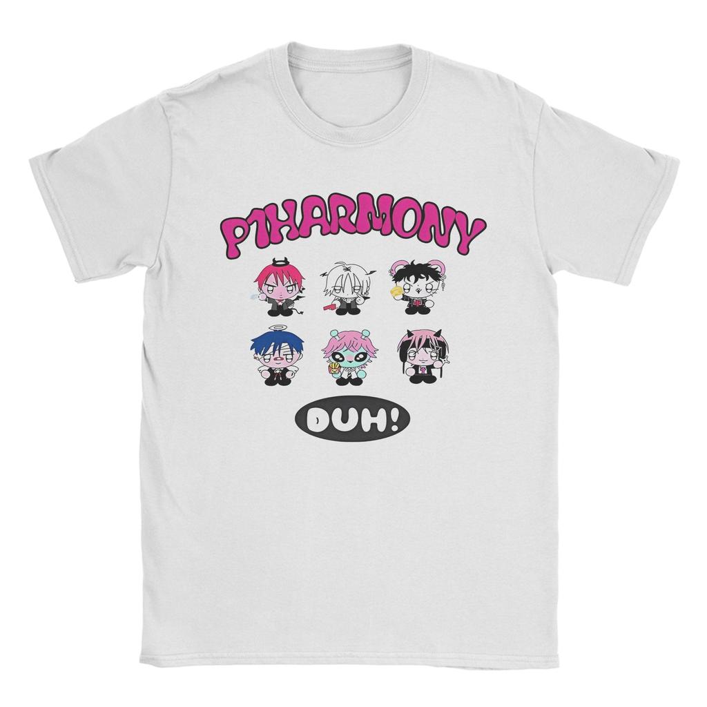 Herren Damen THEO P1harmony T-Shirts 100% Baumwolle Oberteile Lustiges Kurzarm Rundhals T-Shirt Geschenkidee T-Shirt