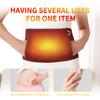 USB Heated Uterine Belt 3 Modes for Period Pain Relief Women Menstrual Cramp Care Massager Compress