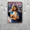 Robert Plant Band Vintage Metal Tin Signs Posters Decor Retro Metal Plaque Wall Art Decor for Garage Bar