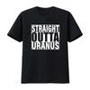 Straight Outta Uranus T Shirt Vintage Washed Graphic Designer Clothes For Everyday Wear Versati