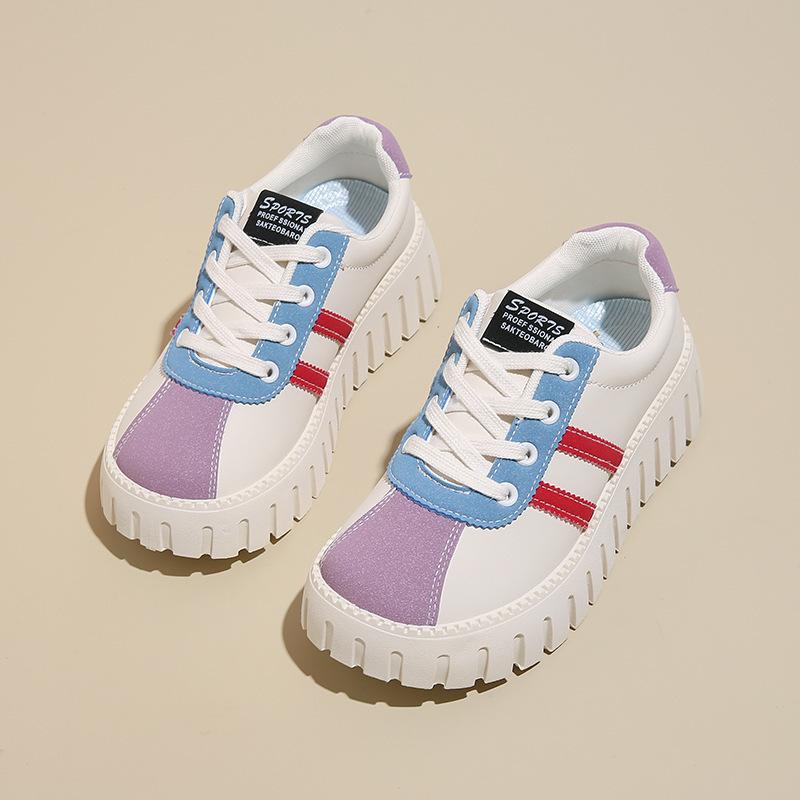 

Autumn new shooting board shoes casual shoes sports 2025 Korean version 0 street little white shoes platform female students 9 increased price 35