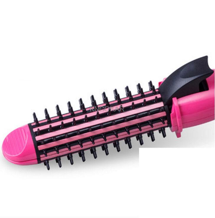 

Ceramic electric curling iron and big volume straight iron bang pull straight splint is permed hair does not hurt to send рожевий червоний колір