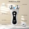 Facial Massager EMS Microcurrent Roller Device For Face Lifting Skin Tighten Double Chin Remover Tools