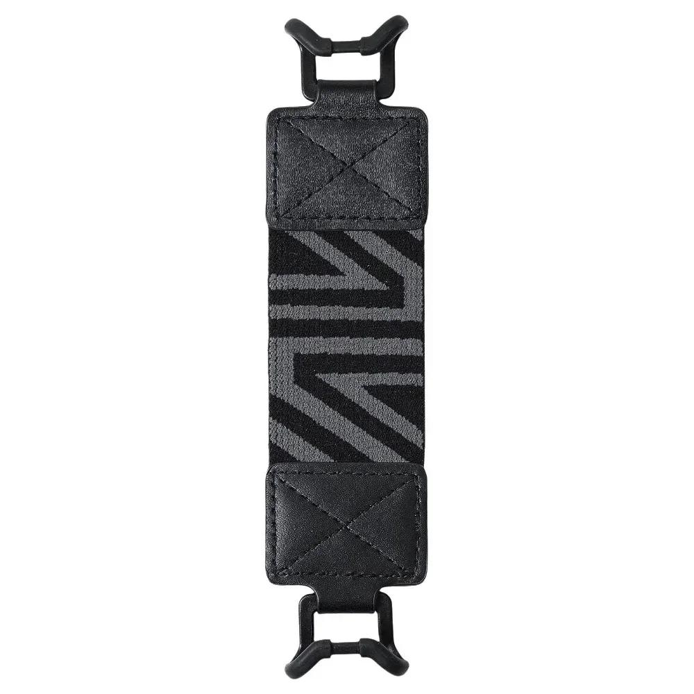 

PU Leather eReader Secure Hand Strap Versatile Finger Grip Holder for Kindle/Kobo/Voyaga/Lenovo/Sony 6-8 E-Book Tablet чорний