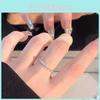 Elegant Minimalist Open Adjustable Ring For Women Geometric Design Fashion Jewelry