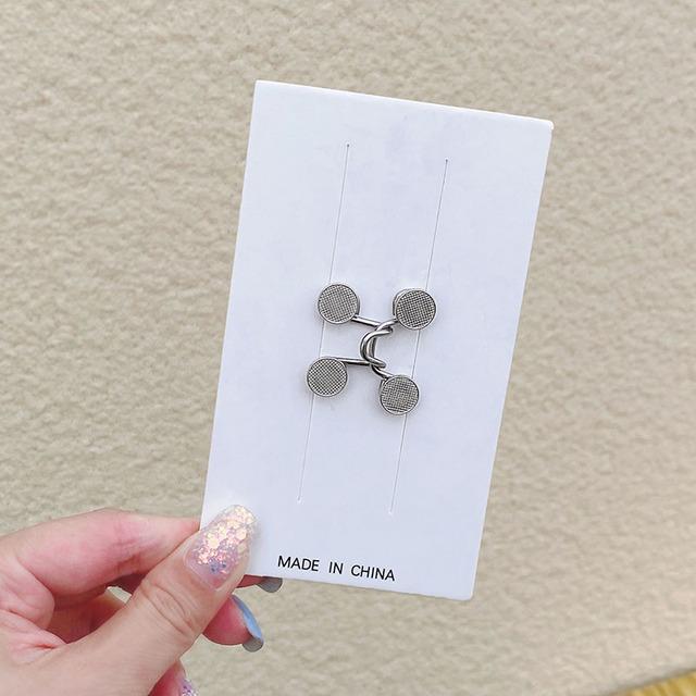 Set di spille da donna, spille per stringere la vita, per gonne, pantaloni, jeans, clip per vita regolabile, spille in metallo, accessori per abbigliamento