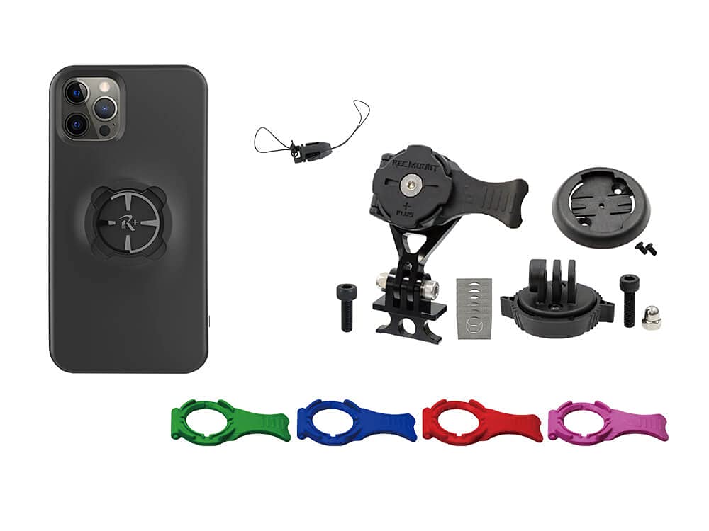 

RecMount Plus Brompton Mount Kit for iPhone 12 Pro Max [R+BPT2-iPC11] (Mount + Dedicated Case)