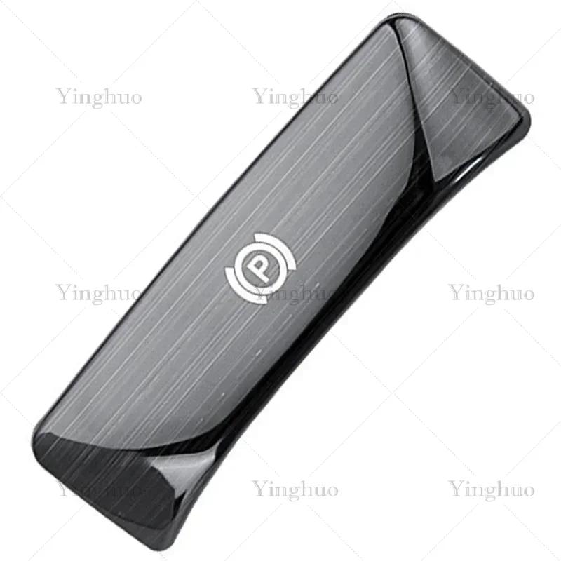 Car Dashbord Foot Brake Release Switch Cover Electronic Handbrake Frame Trim For Mercedes Benz C E Class W204 W212 GLK X204
