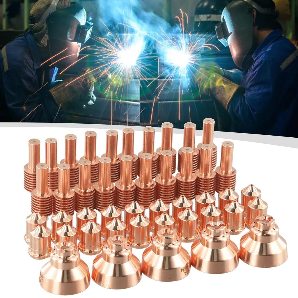 45 bucăți electrozi cu plasmă vârfuri duză scut 220669 220671 220674 pentru torță 45