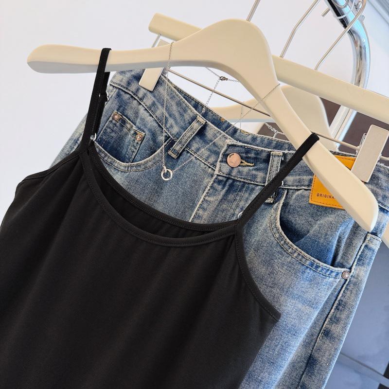 Damen Plus Size Lagen-Spitzen-Saum-Camisole - Sommer Mode Vielseitige Weste