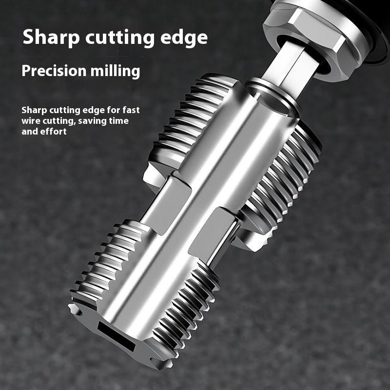 4 Puncte 6 Puncte Ppr Țeavă de Apă Deschizător Filet Interior Hexagonal Universal Pentru Țeavă Pvc Filet Filet Mână Burghie Electrice de Mână Unealtă de Mână