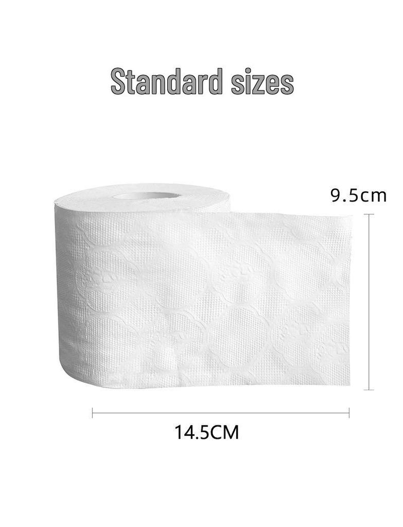 Hollow Toilet Paper for Hotels - Large Quantity, Portable, Wet & Dry Use