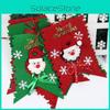 Pattern Santa Claus Hanging Flags Christmas Party Decoration Fashion Banner