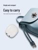Punch-Free Wall-Mounted UVC Toothbrush Sterilizer and Dryer Holder