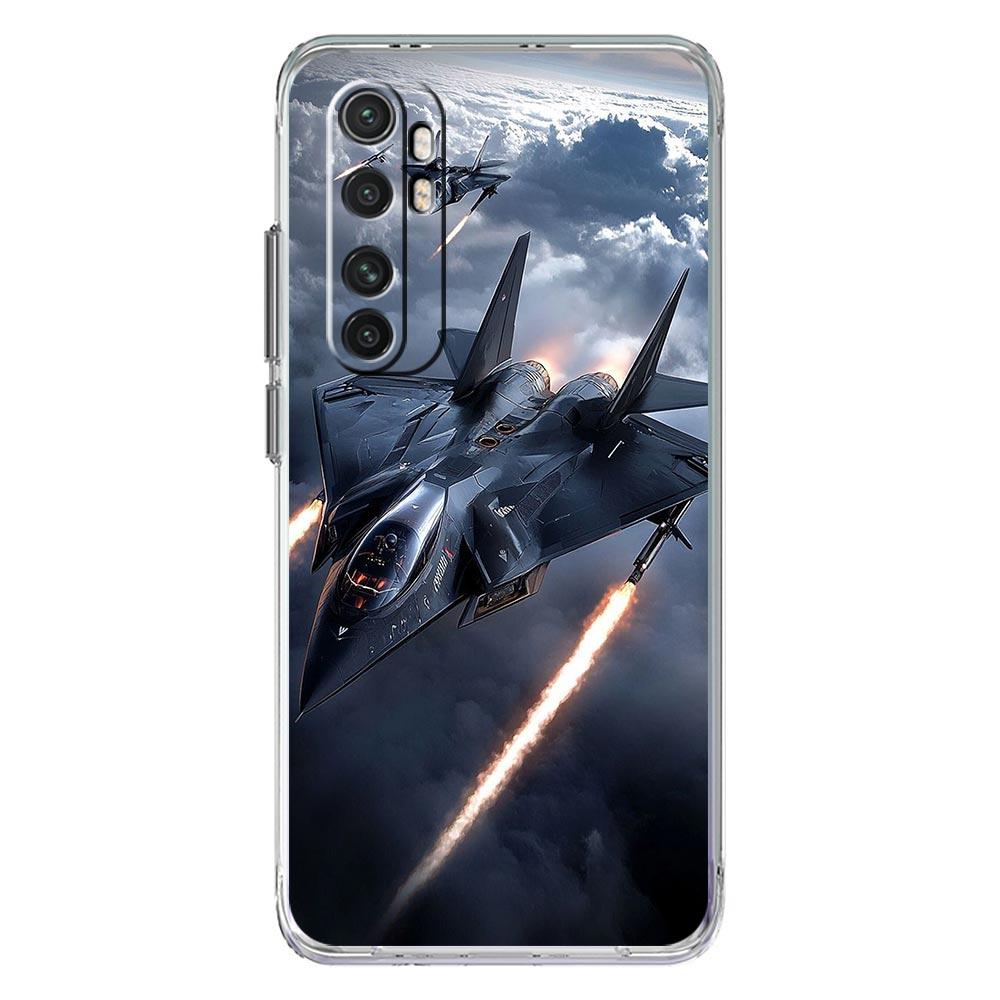 Phone Case For Xiaomi Mi Poco X7 X6 X5 NFC X3 F7 Ultra F6 Pro F3 15 14T 14 13T 11 12 13 Lite Cover Aircraft Helicopter Airplane