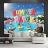2D Floor Plan  1 Summer Party Backdrop Decoration Photography Props  Home Decor  Room Decor  Wall Decor