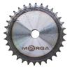Hardened Chain Sprocket with Flange, Hub 06B-1 (R1 3/8) Z-32 Outer Diameter 100.9 MORGA