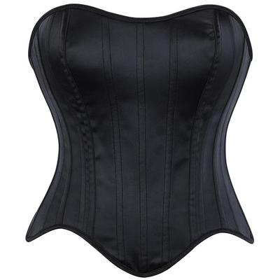 European & American Satin Strap Corset Waist Cincher - French Court Sculpting Top