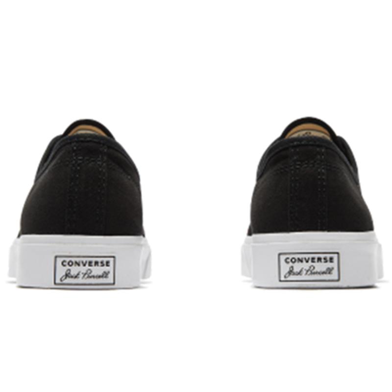 Converse Jack Purcell Smiles Low-top Canvas Shoes Unisex Black