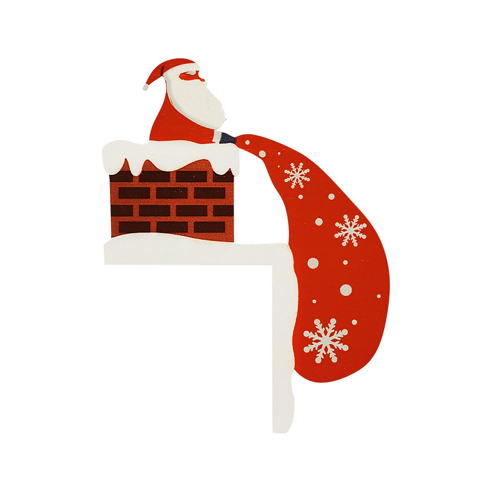 

Новый рождественский декор для дверных топперов, HD-топпер, украшения для угловых знаков верхней дверной рамы, настенные поделки для украшения рождественской вечеринки One Size