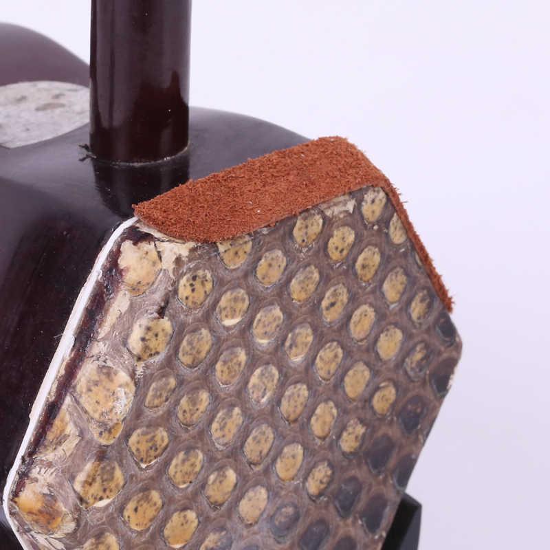 Wear-resistant Erhu Cowhide Corner Protector with Mute Filter and Snake Skin Design