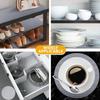 11.8*118inch Oil-proof Pad EVA Shelf Liner, Drawer Liners For Kitchen Cabinet, Non-Adhesive Non- Rainproof Refrigerator Pantry Dresser