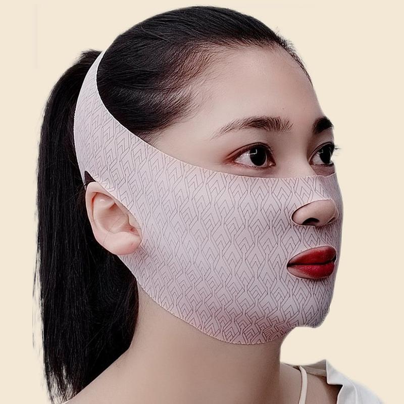 Face Bandage Breathable V Face Band Cheek Lift Up Anti Wrinkle Face Thin Mask Reduce Double Chin V-Line Shaping Bandage