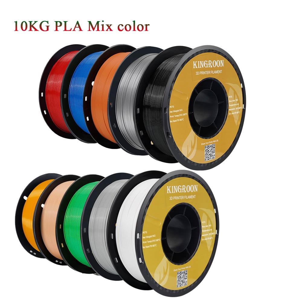 KINGROON PLA/Silk PLA Filament 10kg 3D