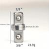 1/3Pcs 1/4 3/8 1/2 inch double-sided head socket adapter impact drive ratchet wrench socket adapter repair hand tool