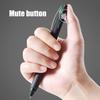 Gel Pen Quick-Dry Black Ink 0.5mm Smooth Writing Pen for Exams Office Non-Slip Grip Silent Click Retractable Pen for Library Classroom