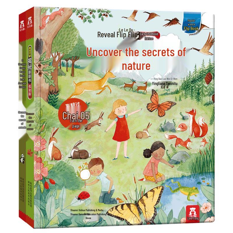 Discover Animals & Nature Early Learning Flip Books