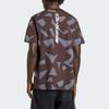 Adidas AMG Camo Cotton Knit Loose Short Sleeve Racing T-Shirt Men Tops KQ8353