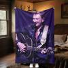 Johnny Hallyday: Rock Legend Live blanket Soft and comfortable sofa blanket Office rest blanket Machine washable sheet