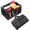 Mandark Car Trunk Organizer, Collapsible Multi Compartment Vehicle Storage Box, Waterproof Adjustable Automotive Organization Container Accessories,