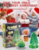 Xueyou Ma Blooming Crystal Christmas Tree - Magic Growing Kit for Science Lovers